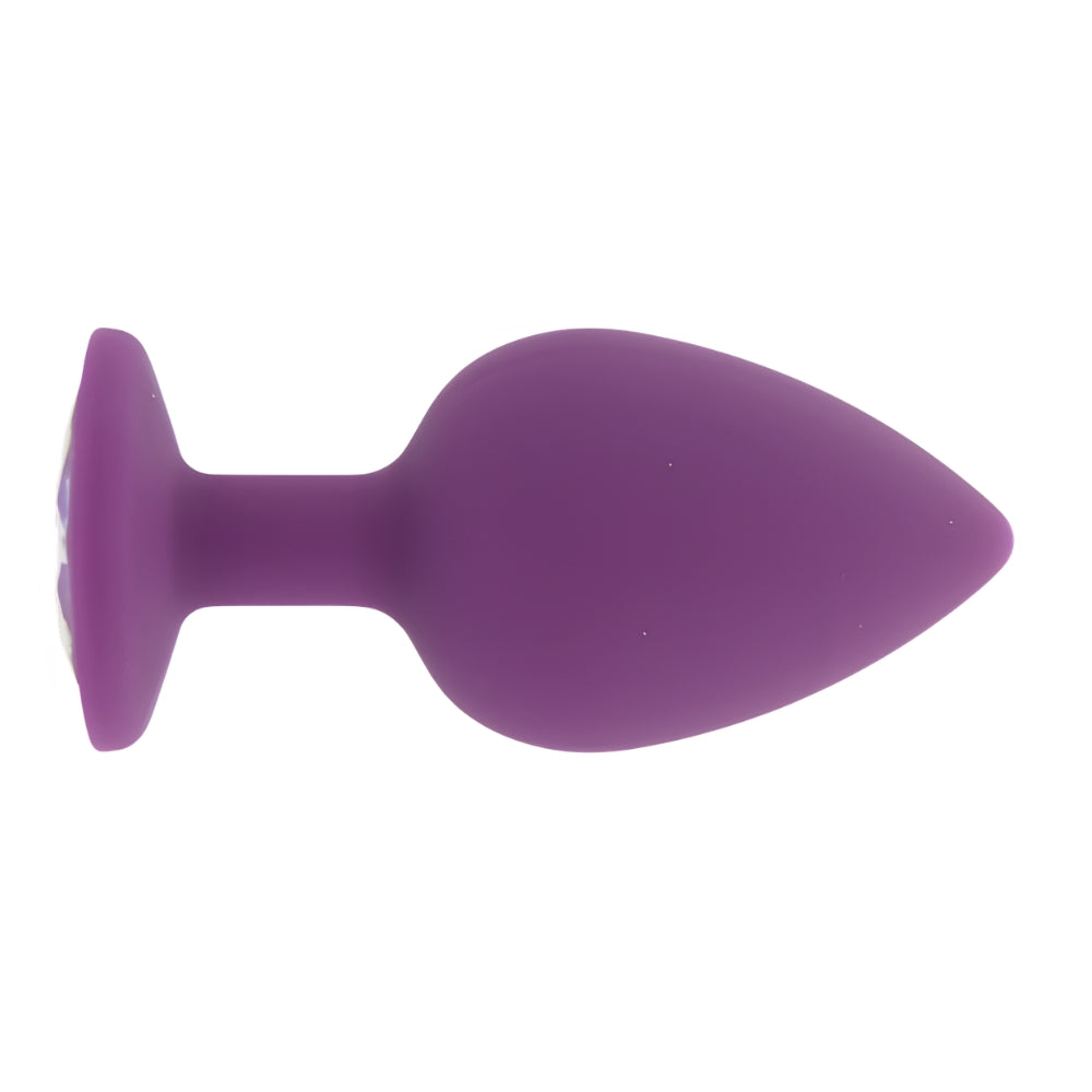 Toosh Purple Silicone Butt Plug Large