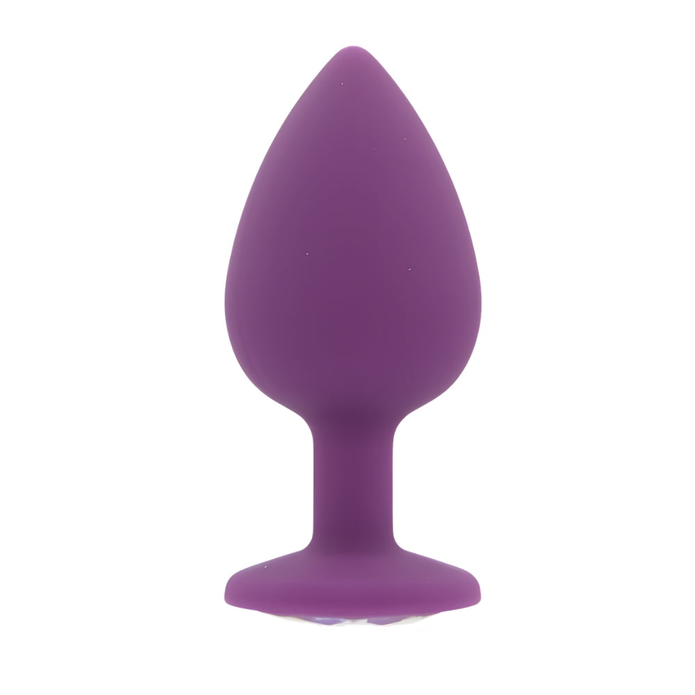 Toosh Purple Silicone Butt Plug Large Secondary image