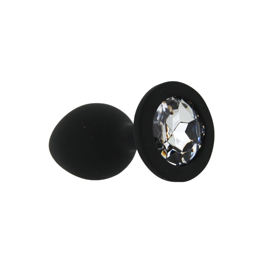 Toosh Black Silicone Butt Plug Small