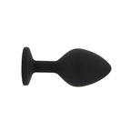 Toosh Black Silicone Butt Plug Medium