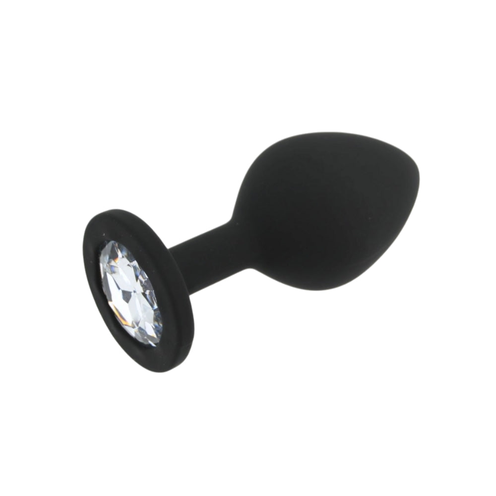 Toosh Black Silicone Butt Plug Medium