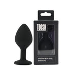 Toosh Black Silicone Butt Plug Medium