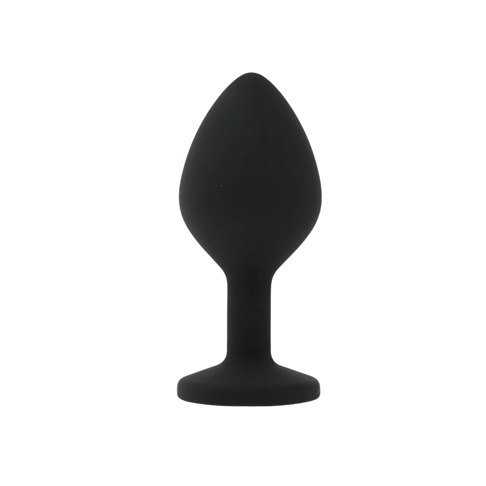 Toosh Black Silicone Butt Plug Medium