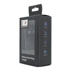 Toosh Black Silicone Butt Plug Large