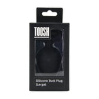 Toosh Black Silicone Butt Plug Large