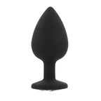 Toosh Black Silicone Butt Plug Large