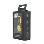 Toosh Heart Shaped Gold with Red Stone Medium