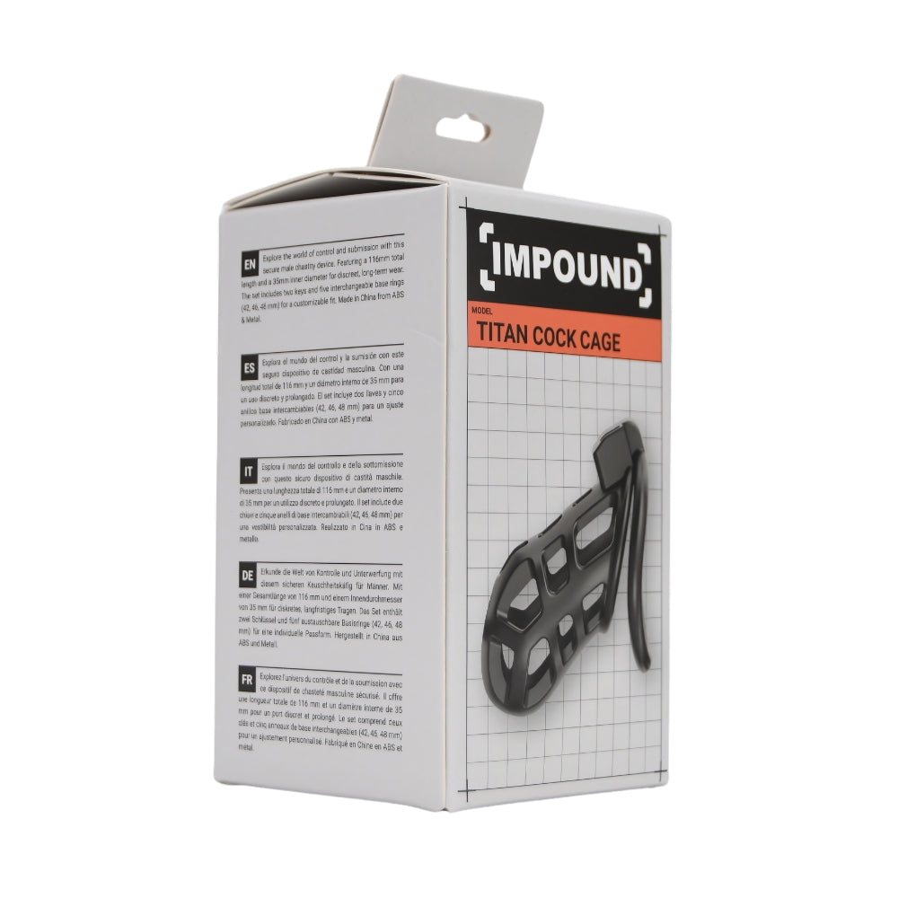 Impound Titan Cock Cage
