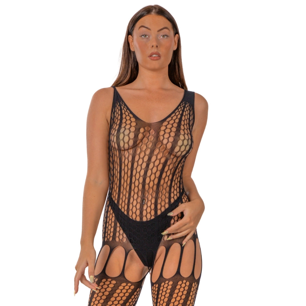 lace-by-lj-crochet-bodystocking-with-lace-up-back-black Main image