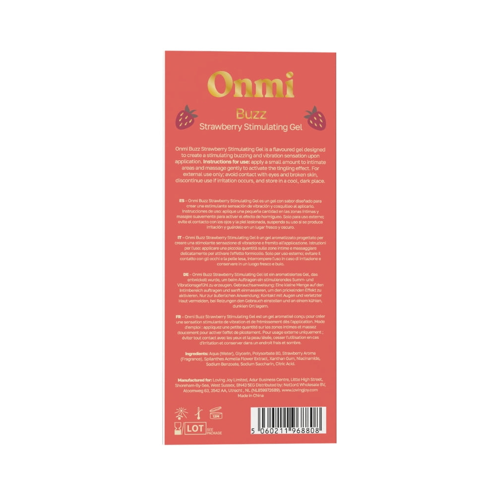 Onmi Buzz Strawberry Liquid Vibrator Secondary image