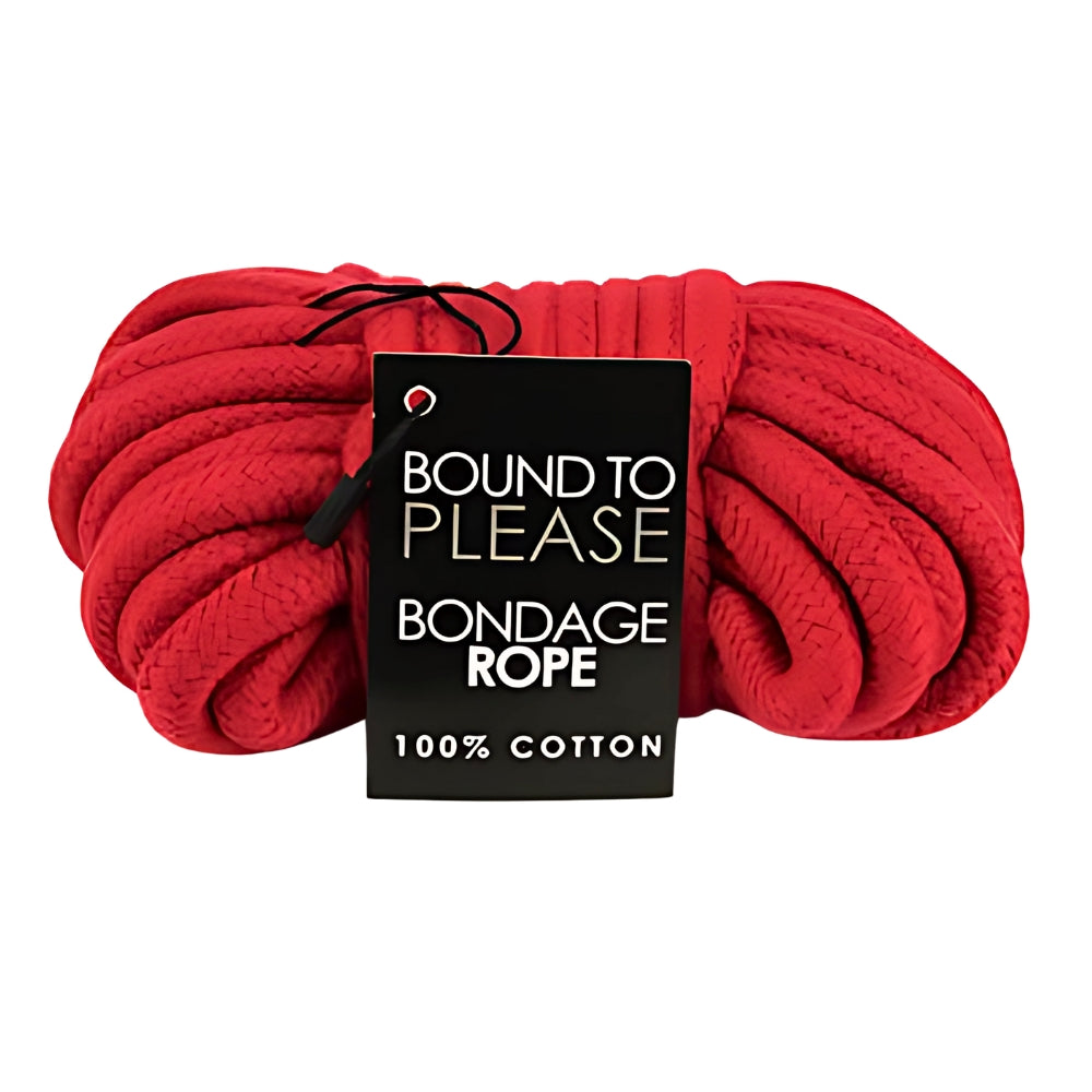 Bound to Please Bondage Rope Red Main image