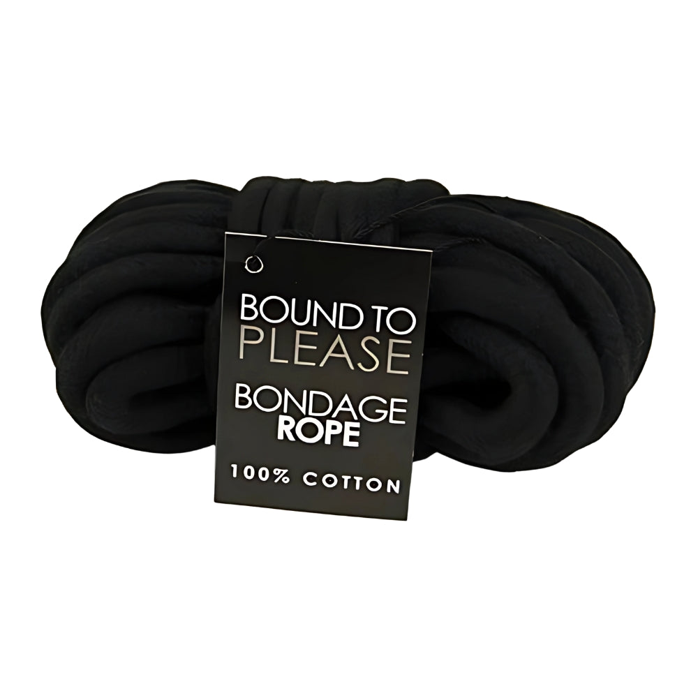 Bound to Please Bondage Rope Black Main image