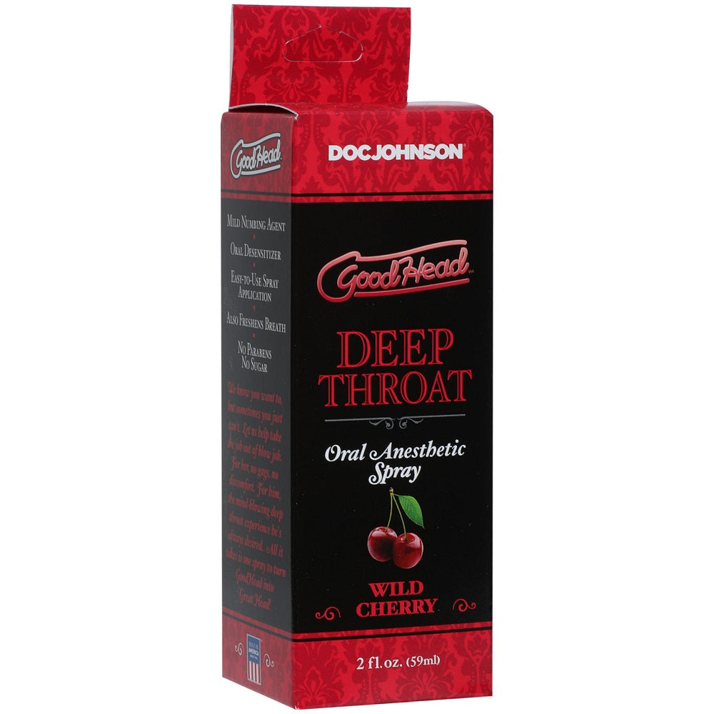 Doc Johnson Good Head Deep Throat Spray Wild Cherry Secondary image