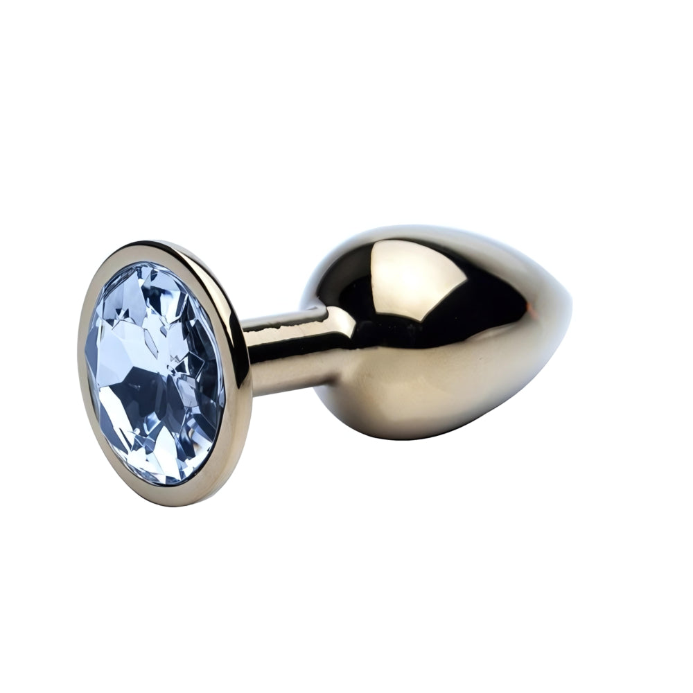 Precious Metals Gold Butt Plug-Small Secondary image