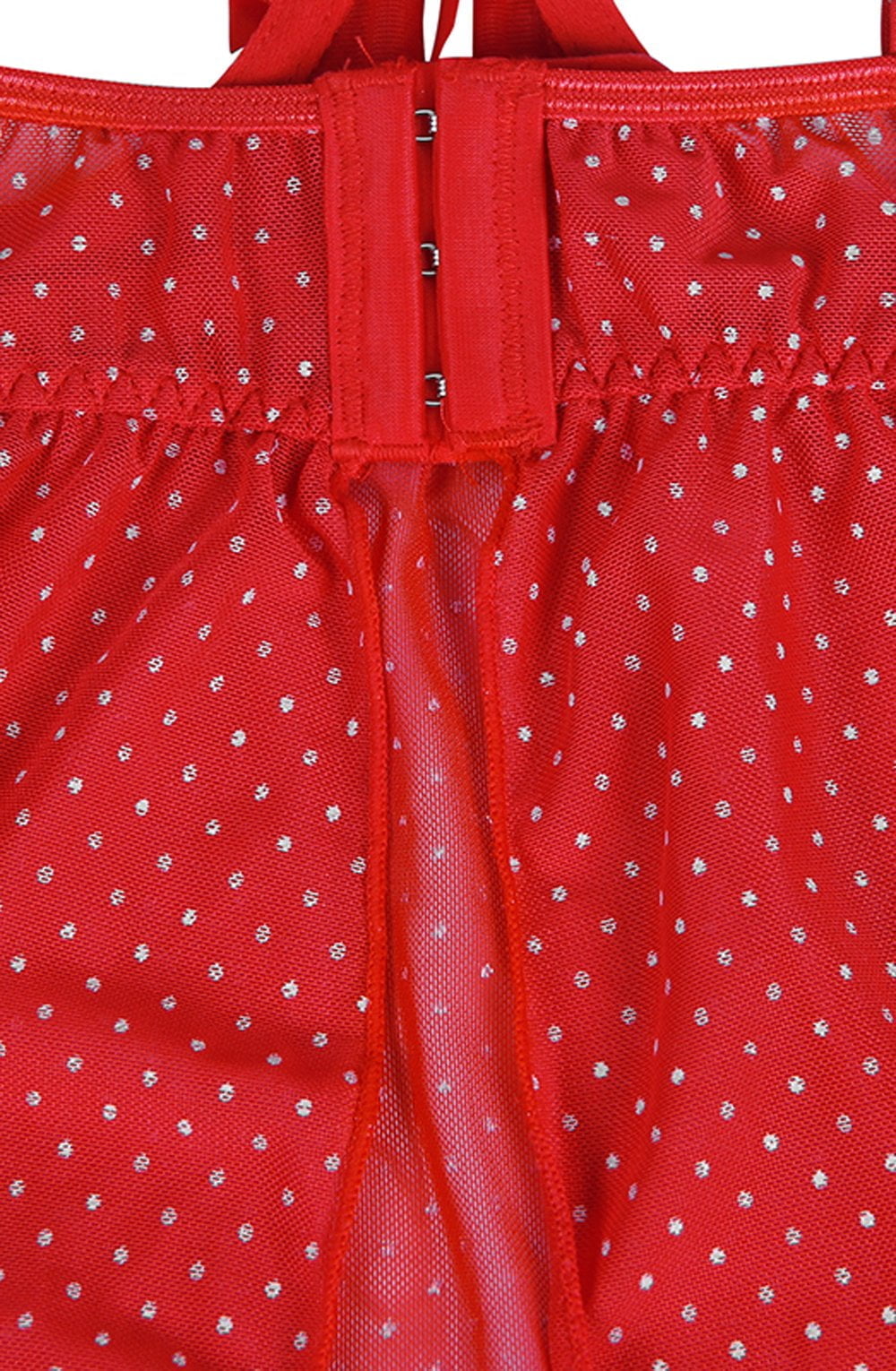 YesX YX841 Red Babydoll Set – image 12