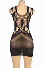 YesX YX853Q Sparkly Black Dress – image 5