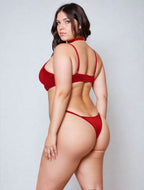 YesX YX872Q Hollow Cut Halter Bra Set Up To 2XL – image 15