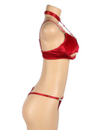YesX YX872Q Hollow Cut Halter Bra Set Up To 2XL – image 6