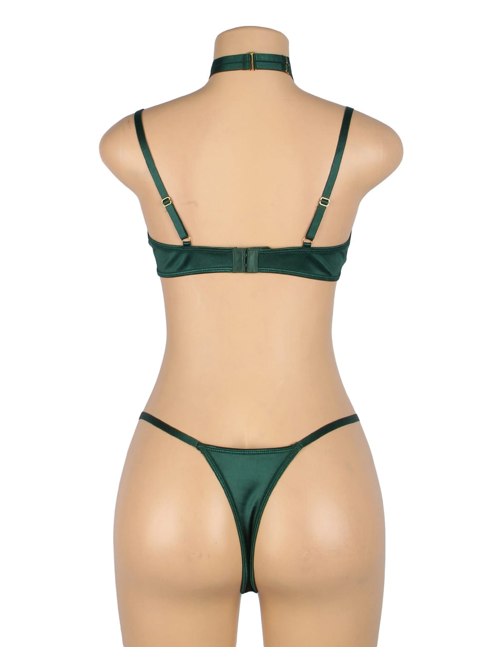 YesX YX873 Hollow Cut Halter Bra Set – image 6