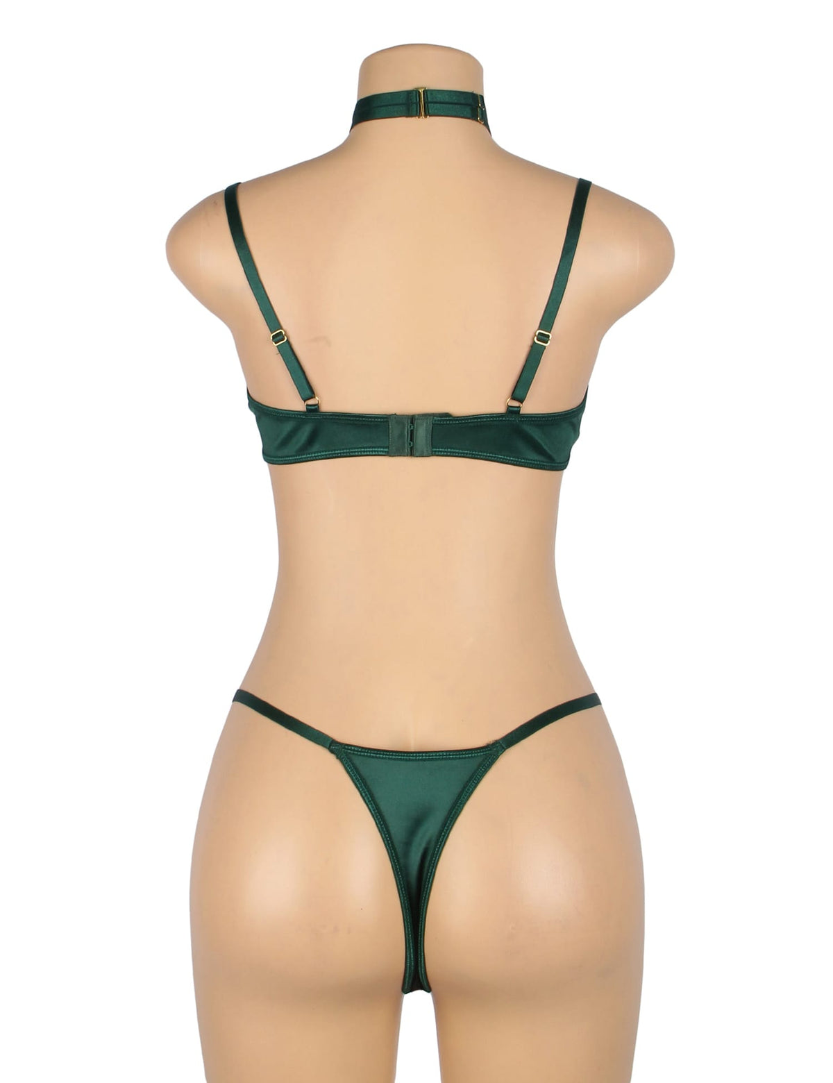 YesX YX873Q Hollow Cut Halter Bra Set – image 8