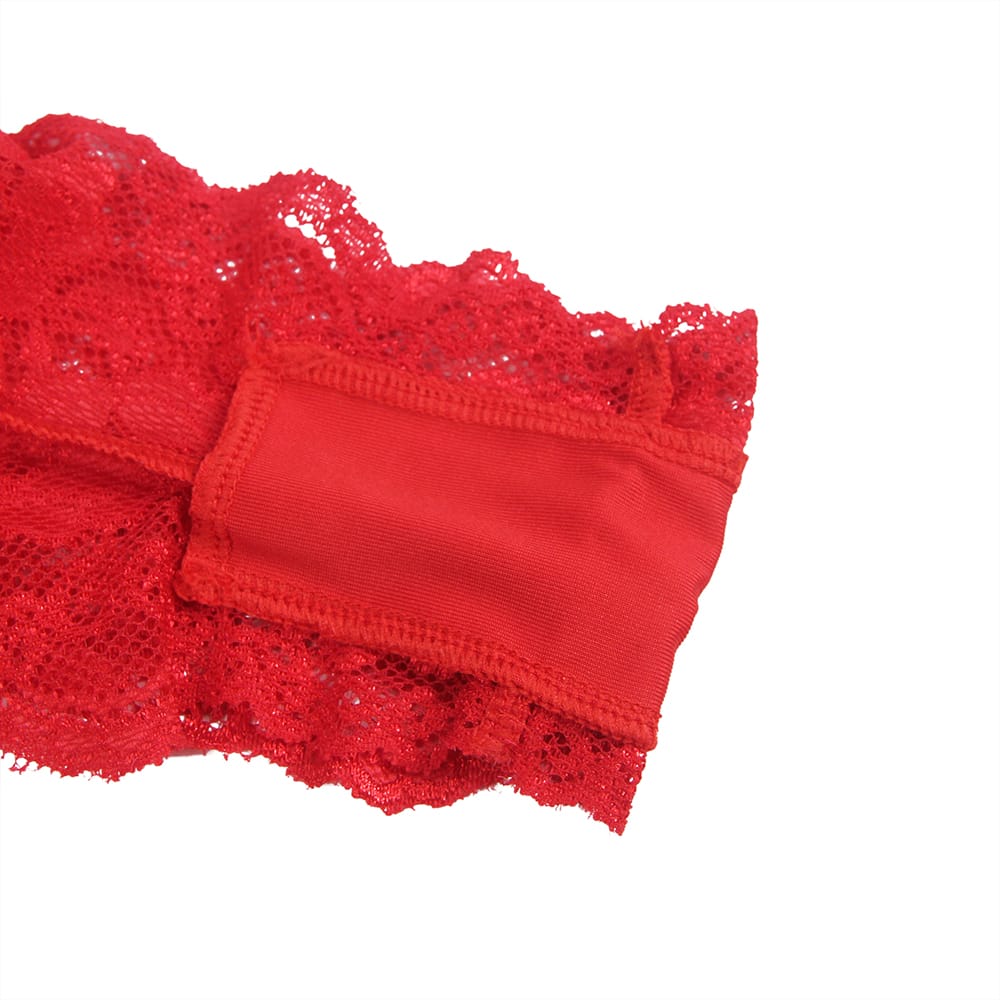 YesX YX874Q Christmas Sexy Halter Neck Teddy Up To 4XL – image 6