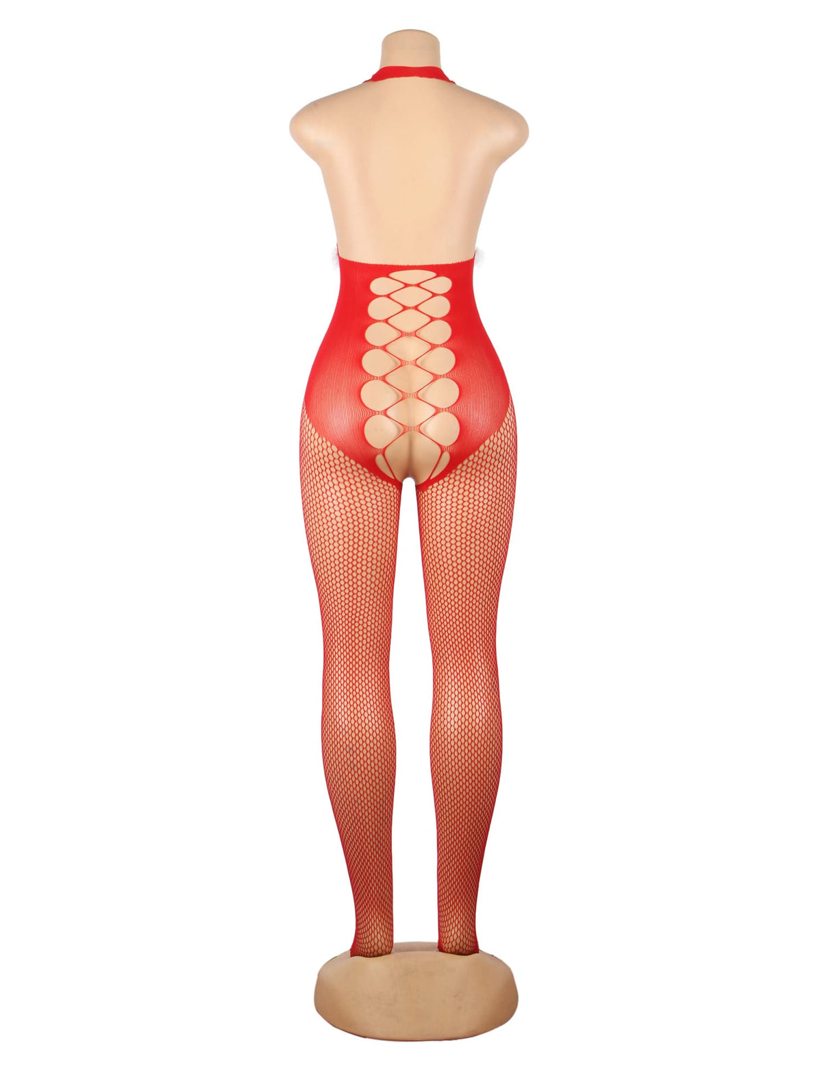 YesX YX876 Christmas Fluffy Bodystocking – image 8