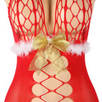 YesX YX876 Christmas Fluffy Bodystocking – image 11