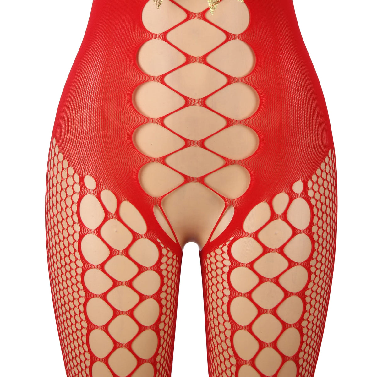 YesX YX876 Christmas Fluffy Bodystocking – image 12