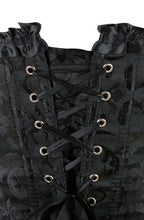 YesX YX886 Stunning Black Borcade Corset Up to 5XL – image 6