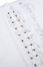 YesX YX887 Elegant White Brocade Corset up to 2XL – image 6