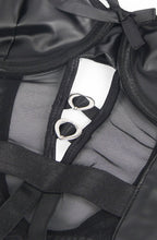 YesX YX890 Black Faux Leather Look & Mesh – image 5