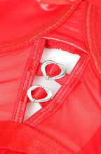 YesX YX891 Red Faux Leather Look & Mesh – image 4