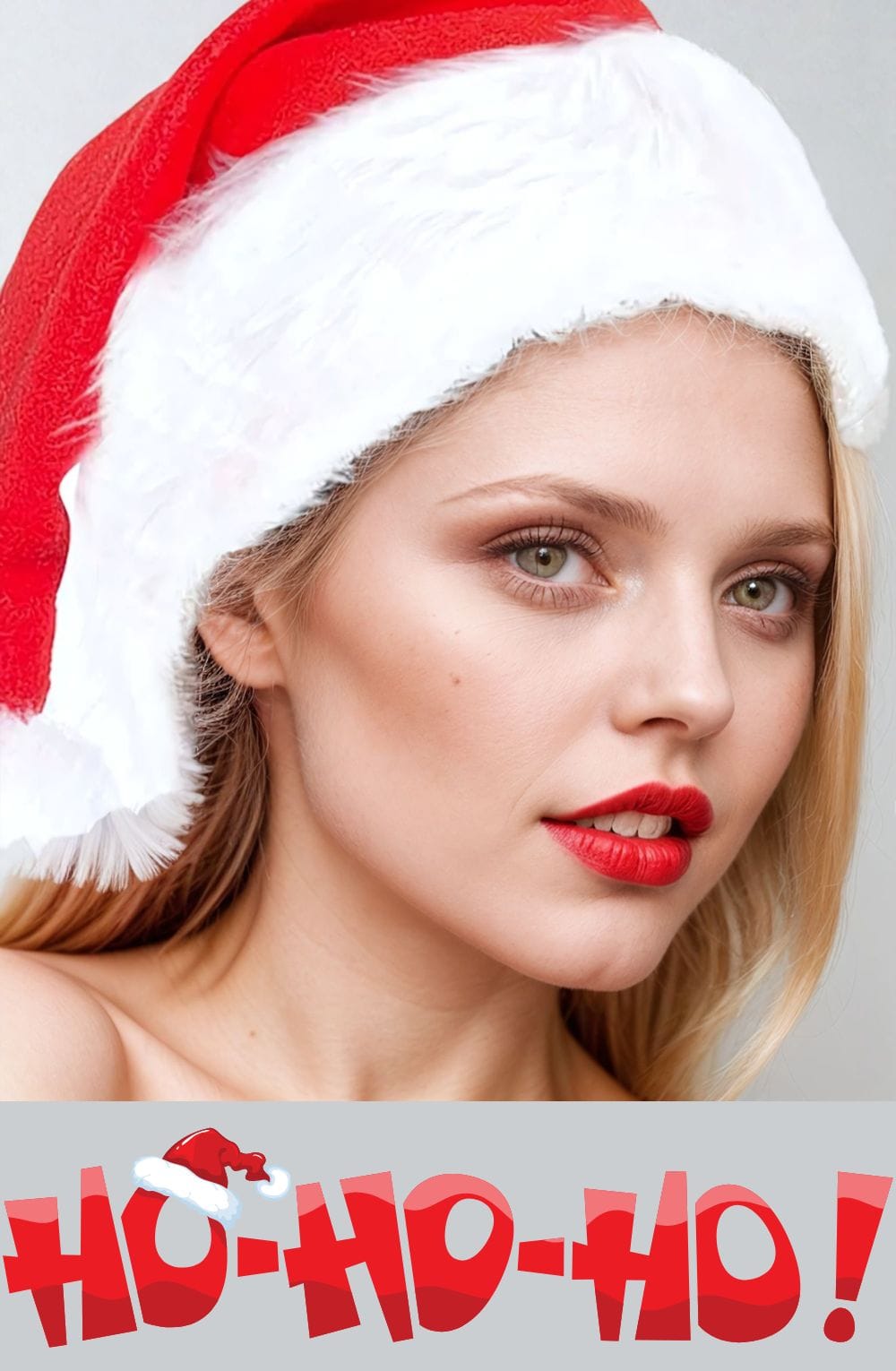 YesX YX959 Red/White Santa Hat – image 1 Main image