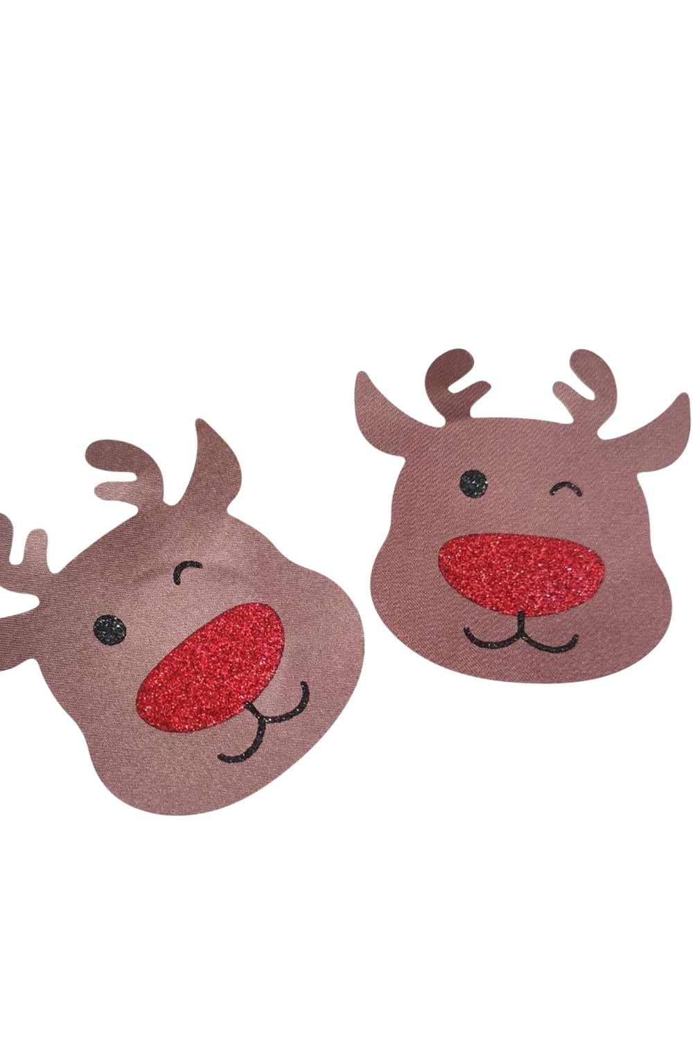 YesX YX960 Brown/Red Reindeer Nipple Covers Secondary image
