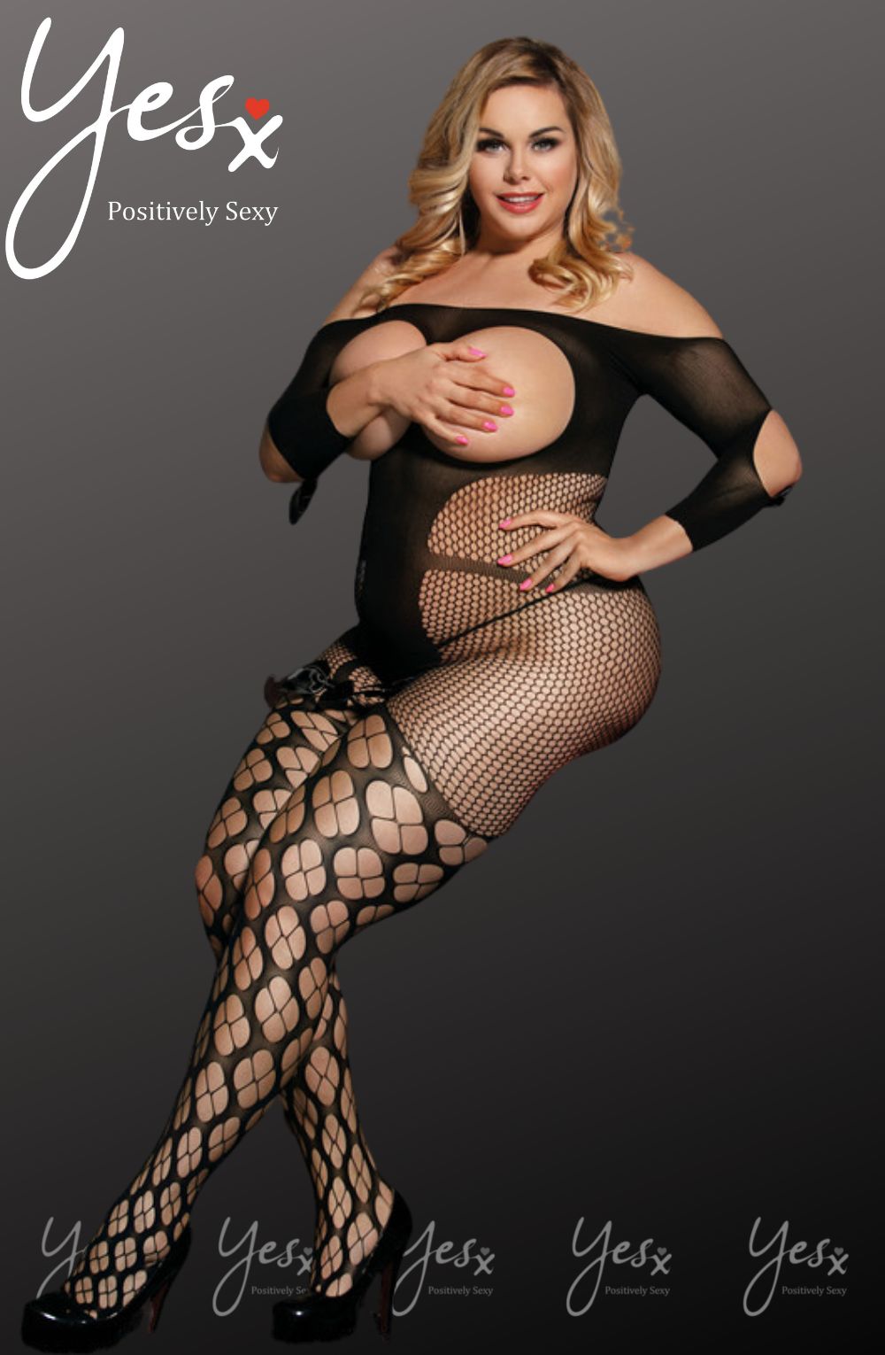 YesX YX815Q Bodystocking up to 5XL – image 3