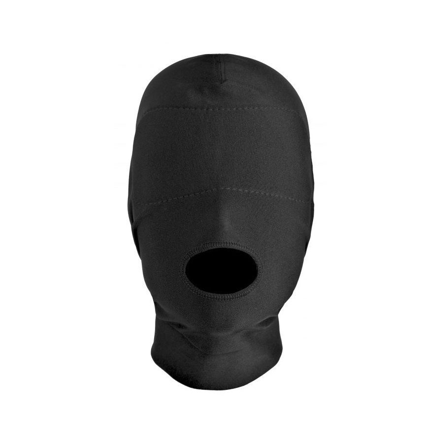 Master Series Disguise Open Mouth Hood With Padded Blindfold Main image