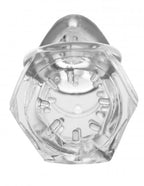 Master Series Detained 2.0 Restrictive Chastity Cage with Nubs