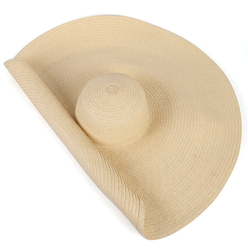 Lucifer’s Summer Crown – Oversized Luxury Beach Hat with UV Protection UK