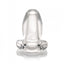 Master Series Gape Glory Clear Hollow Anal Plug Large