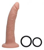 Charmed 7.5" Silicone Dildo with Harness