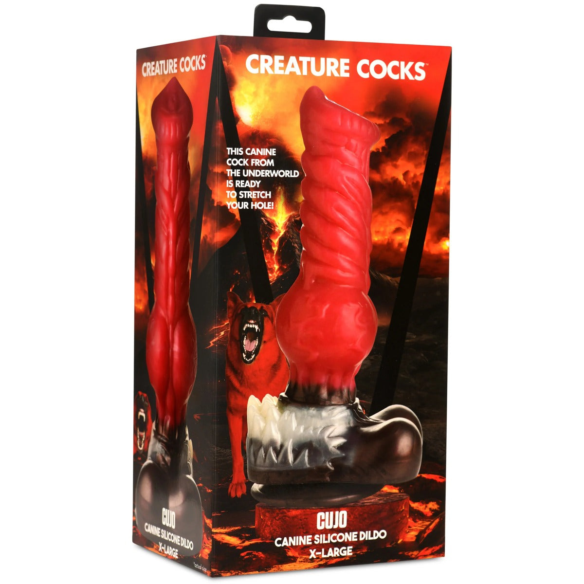 Creature Cocks Cujo Canine Silicone Dildo X-Large Secondary image