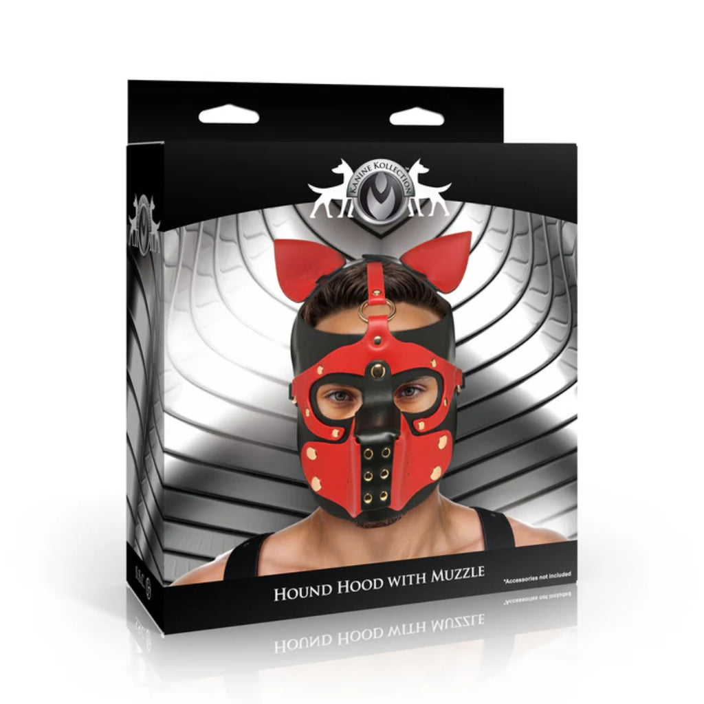 Master Series Hound Hood With Detachable Muzzle