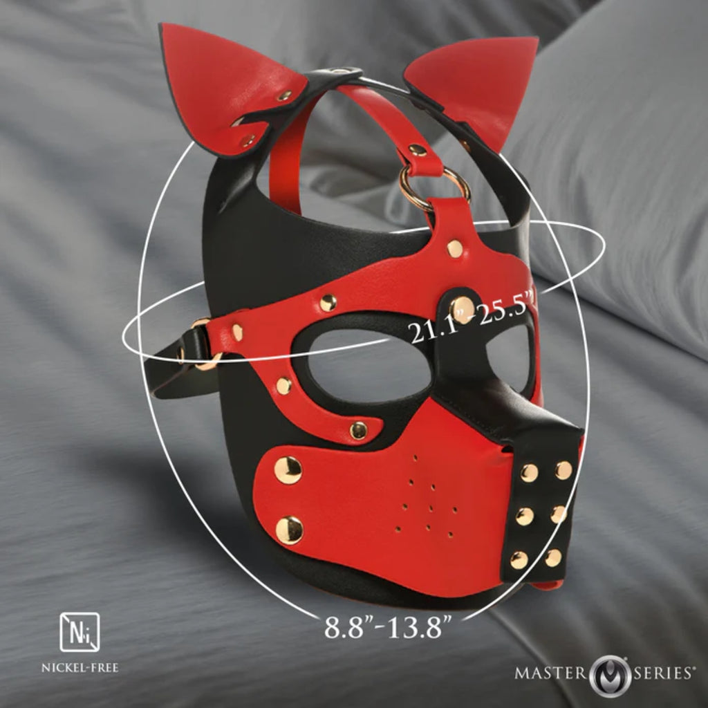 Master Series Hound Hood With Detachable Muzzle