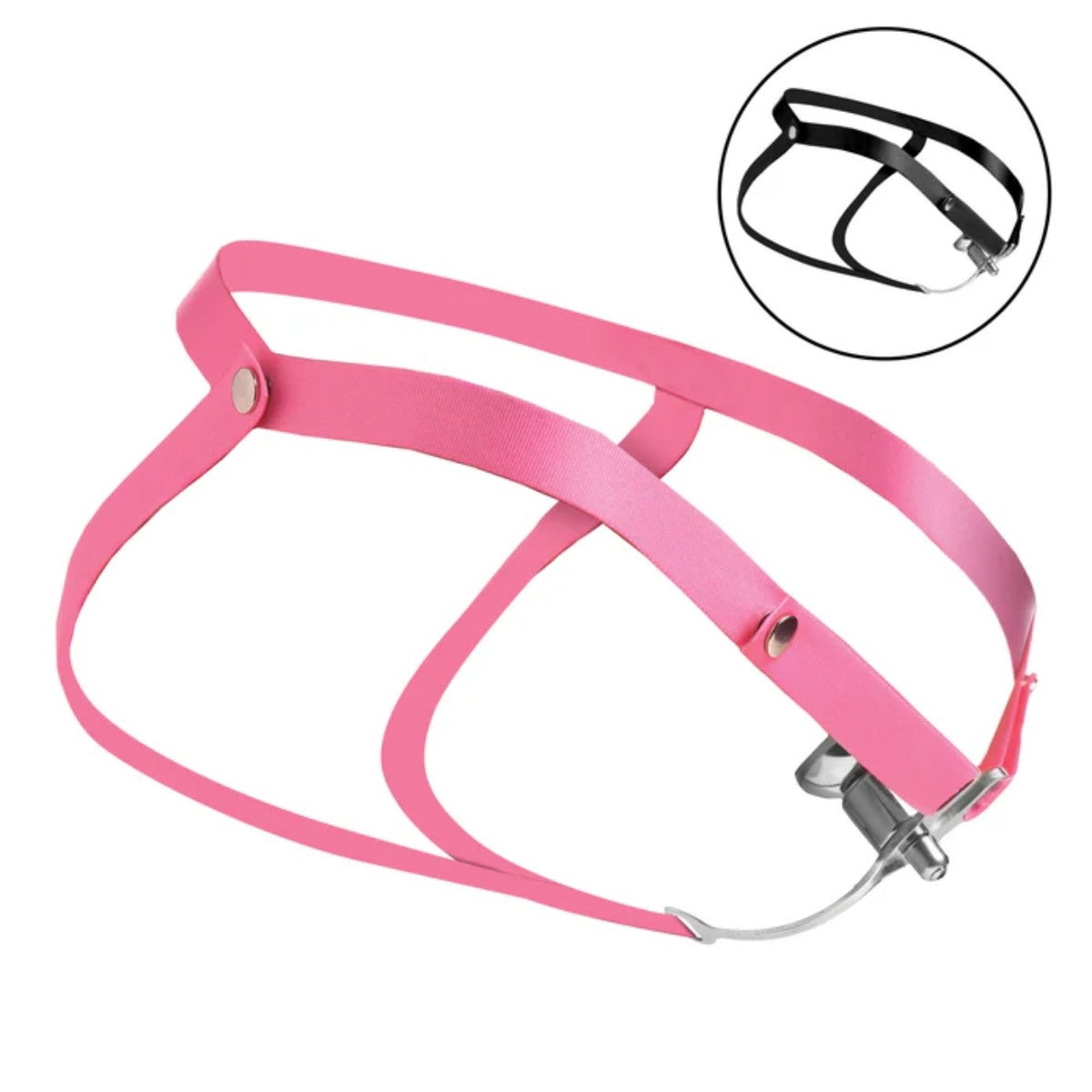 Master Series Sissy Vice Push-In Chastity Cage Main image