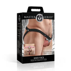 Master Series Sissy Vice Push-In Chastity Cage