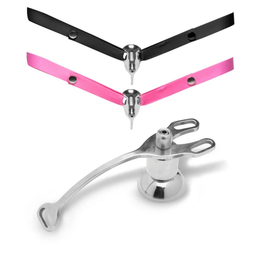 Master Series Sissy Vice Push-In Chastity Cage