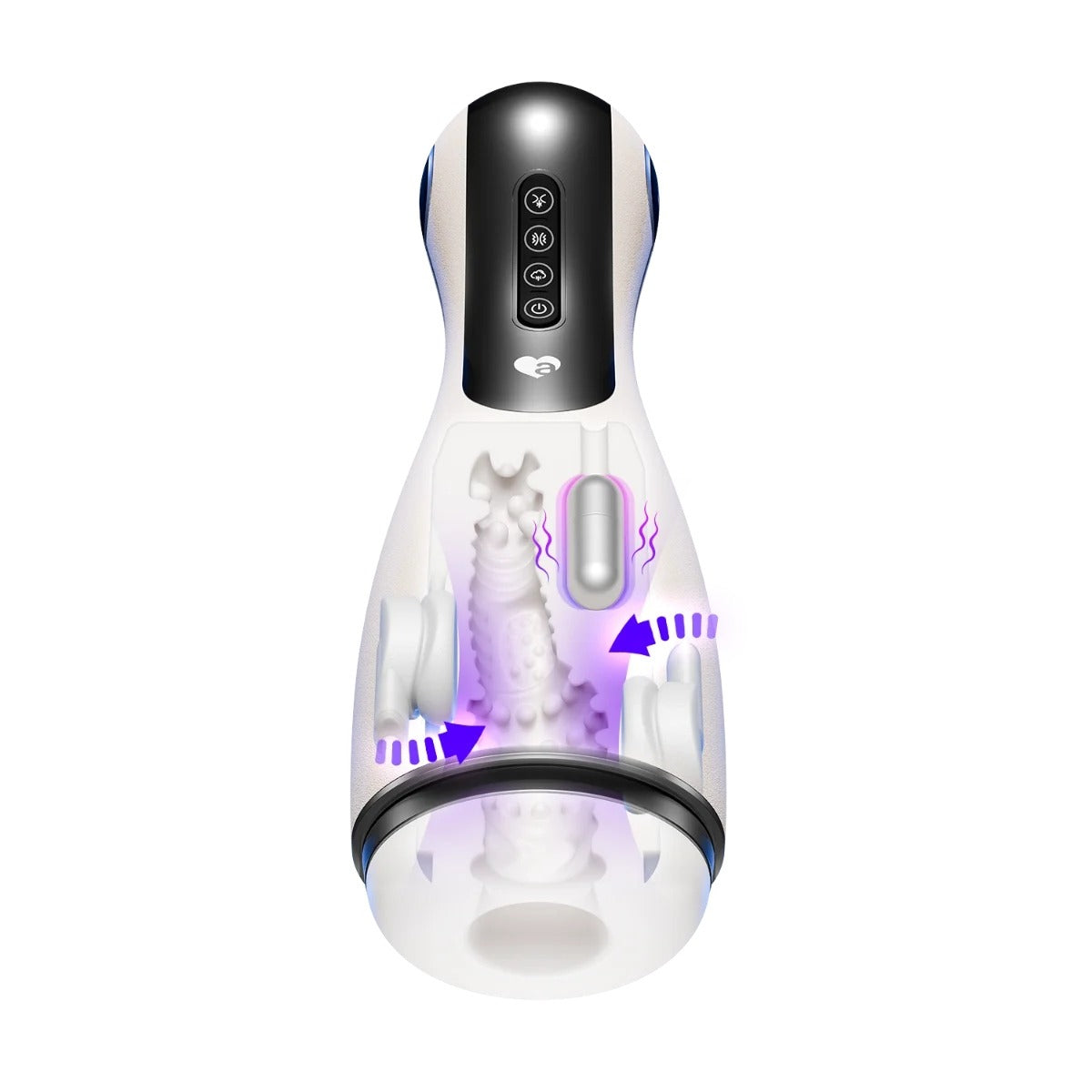 Amovibe Good Night Suction Masturbator with Airbag Squeezing  Suction & Vibration Main image