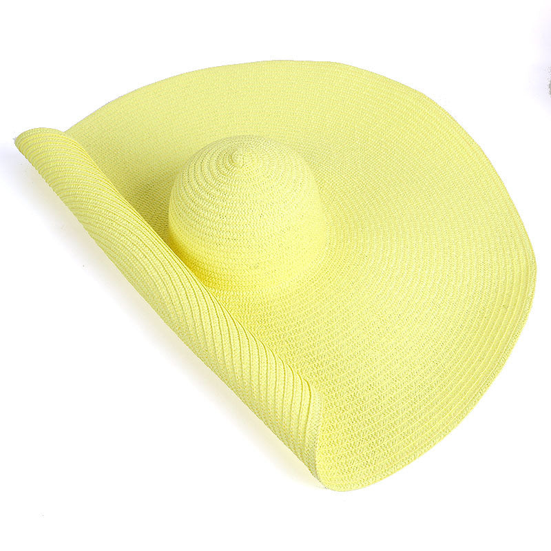 Lucifer’s Summer Crown – Oversized Luxury Beach Hat with UV Protection UK