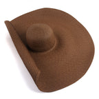 Lucifer’s Summer Crown – Oversized Luxury Beach Hat with UV Protection UK