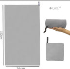 Lucifer - Colorful Striped Beach Towel – Large Quick Dry Lightweight Summer Towel UK